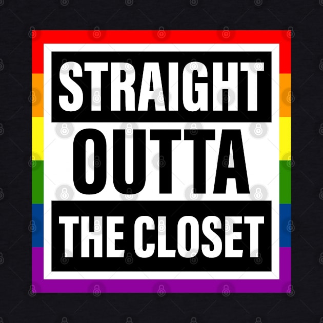 OUTTA CLOSET by weckywerks